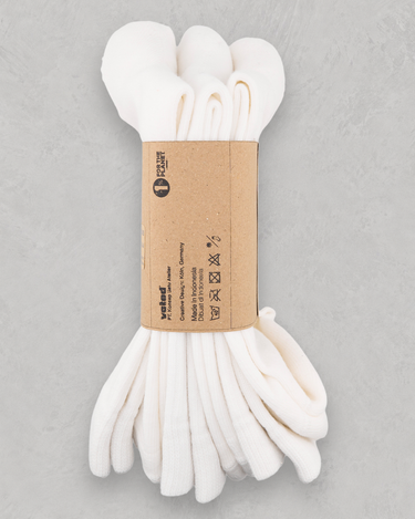 ESSENTIAL CREW FW25 3 PACK - MEDIUM WHITE